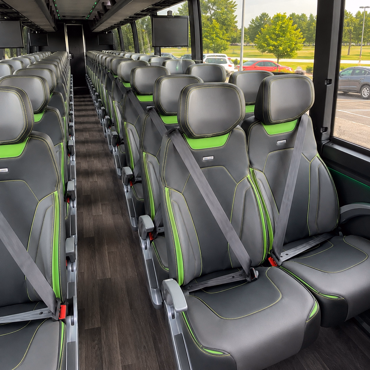 charter buses for corporate events at georgia world congress center and downtown atlanta
