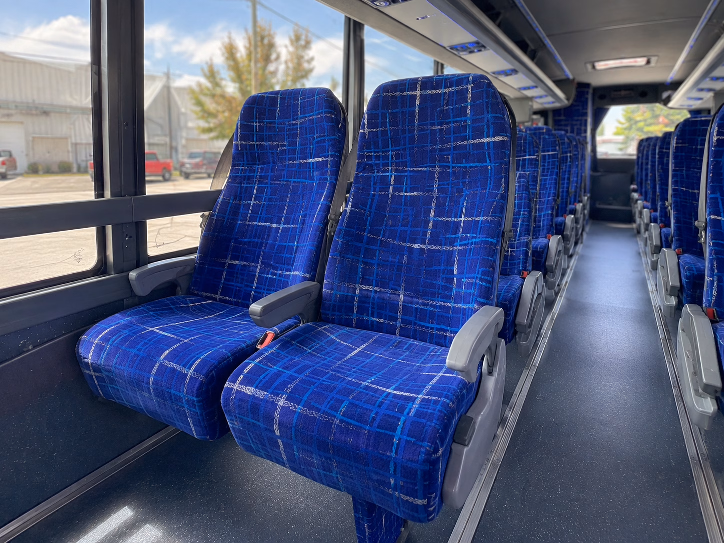 smyrna charter bus interior