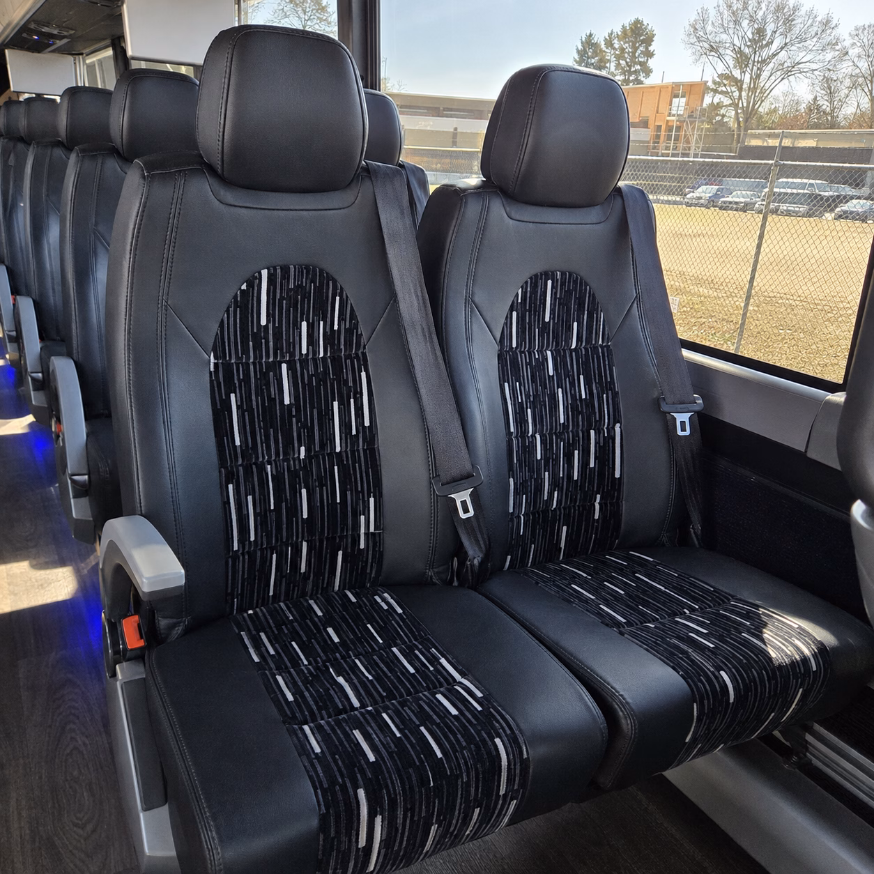 smyrna religious group transportation onboard seating