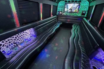 Smyrna Limo Bus Interior